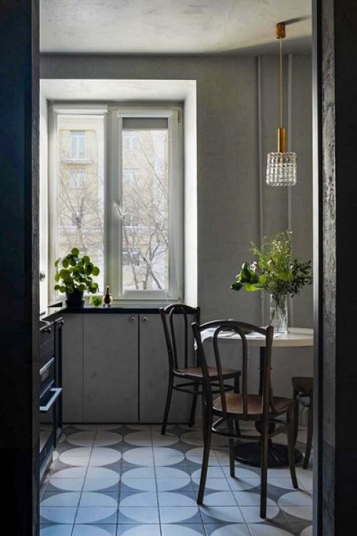 Французская квартира. Заказчики этого проекта для квартиры площадью 36 кв. 03