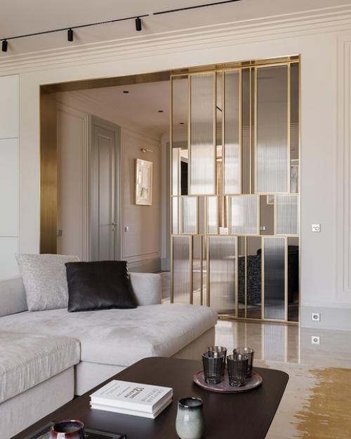 Реализованный интерьер квартиры, площадью 150 кв. 02