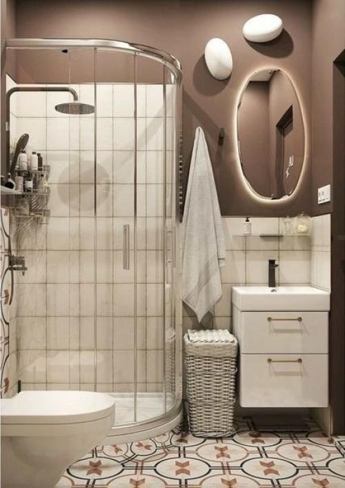 Очень стильный вариант для студии. 05