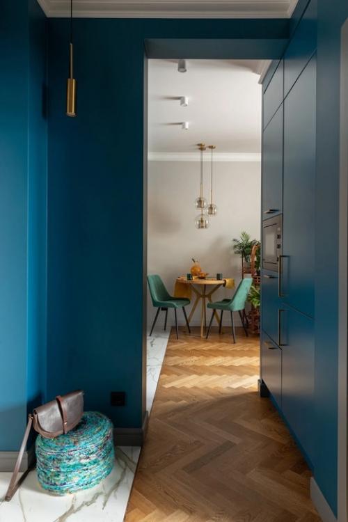 Однушка, которая разрушает стереотипы: интерьер квартиры 45 кв. 04 Однушка, которая разрушает стереотипы: интерьер квартиры 45 кв. 04