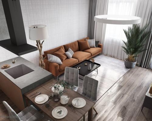 Квартира - студия 24 кв. 01 Квартира - студия 24 кв. 01