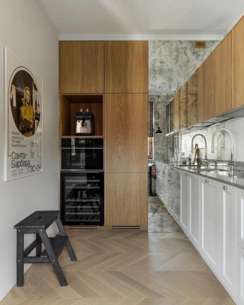 Этот интерьер был спроектирован для мужчины, который ценит музыку, увлекается искусством и любит собирать друзей на ужин и коктейли. 09