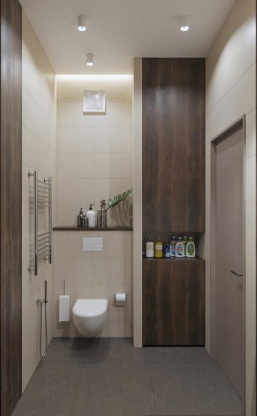 Однокомнатная квартира с выделенным спальным местом. 08