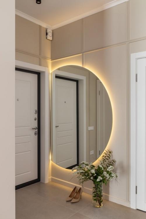 Дизайнеры студии Ярко Дизайн создали минималистичный интерьер евротрёшки в новостройке с удобной планировкой для семьи из 3-х человек. 05