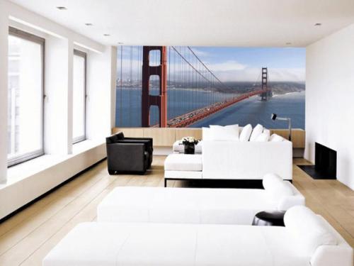 Особенности дизайна гостиной с фотообоями. 06