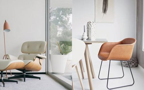 Кожа в интерьере: с чем сочетать? 08