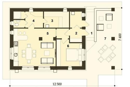 Эскизный проект двухэтажного коттеджа и проект бани с хоз. 09