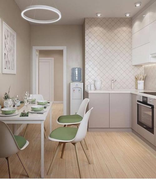 Восхитительная квартира, выполненная в едином стиле в приятных светлых тонах. 05