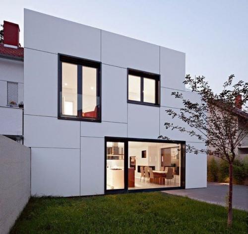 Дом в Хорватии.  Проект семейного дома в Загребе разработан хорватской архитектурной студией Dva Arhitekta. 04