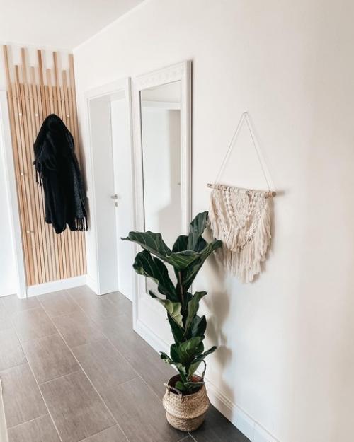 Деревянные рейки все больше и больше становятся популярными в современных интерьерах. 06