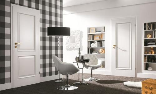 Цветовое сочетание плинтуса, пола и дверей. 06