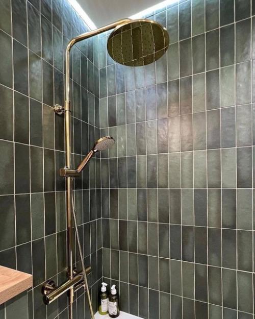 Красивая ванная комната и санузел из одного проекта. 06