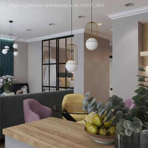 Квартира - студия.  Как вам дизайн? 06