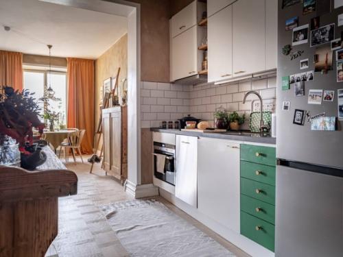 Стильная квартира 19 века в Стокгольме в богемном стиле. 05