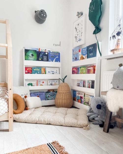 Эта скандинавская квартира красивых деталей и приятных цветов полна. 03