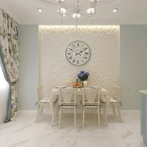 Цветовое решение импонирует в интерьере этой кухни мне очень. 01