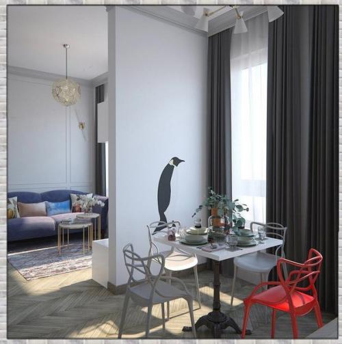 Красивый интерьер. В спокойной цветовой гамме. 02