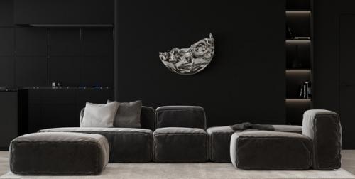 Оригинальный интерьер. В интересном сочетании цветов. 06