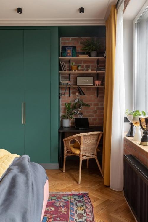 Однушка, которая разрушает стереотипы: интерьер квартиры 45 кв. 08 Однушка, которая разрушает стереотипы: интерьер квартиры 45 кв. 08