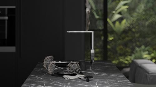 Оригинальный интерьер. В интересном сочетании цветов. 02