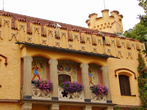 Замок хоэншвангау (Schloss Hohenschwangau). 03