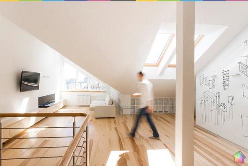 Мансардная квартира в Москве ч. 1. 06