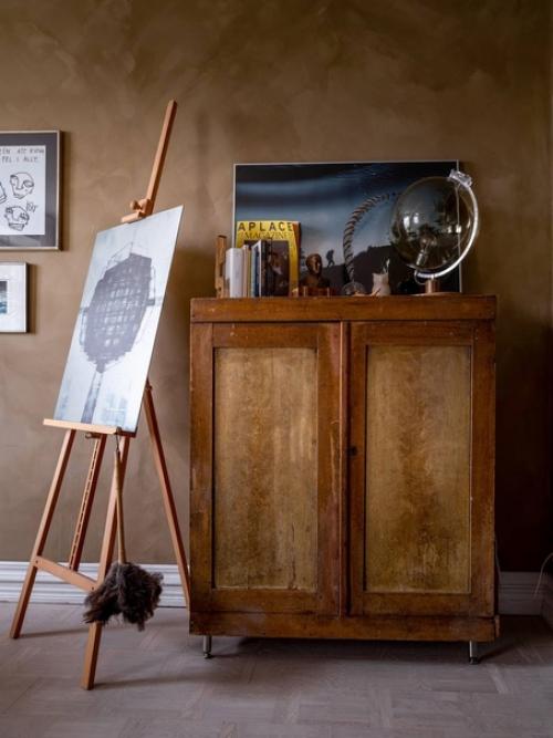 Стильная квартира 19 века в Стокгольме в богемном стиле. 03