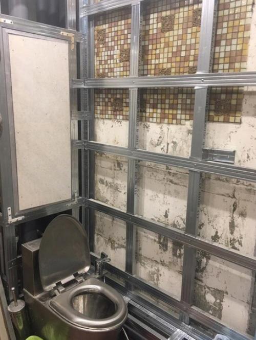 Процесс преображения ванной комнаты. 01