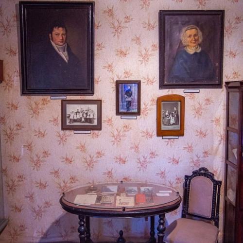 Музей ал.  Алтаева расположен на высоком берегу реки плюссы в деревянном усадебном доме Xviii века. 04