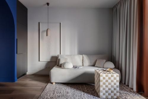 Интерьер 1-комнатной квартиры 42, 2 кв. 01