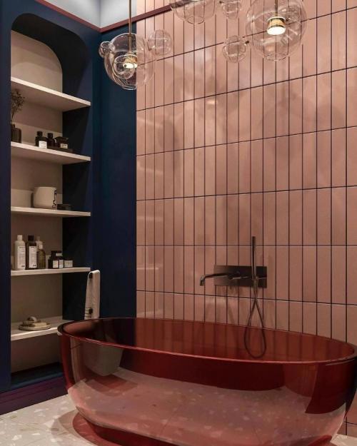 Яркая ванная с характером. 04
