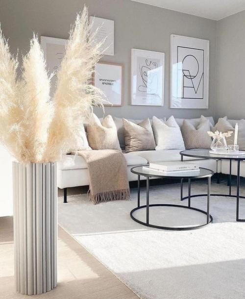 Стильный интерьер. В светлых тонах. 02