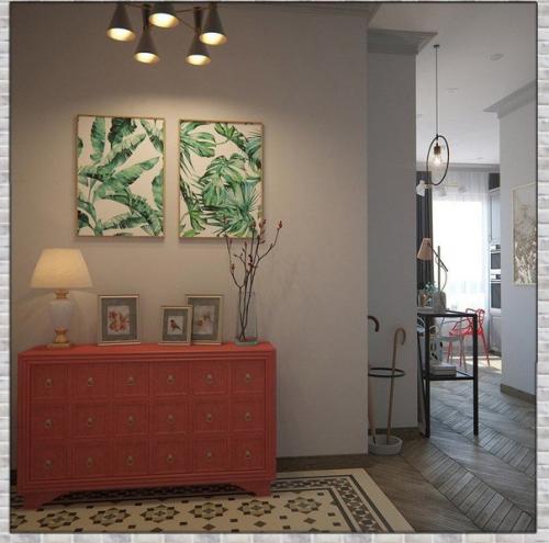 Красивый интерьер. В спокойной цветовой гамме. 07