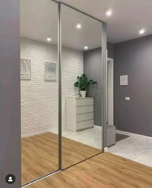 Современный вариант дизайна квартиры в светлых оттенках. 06