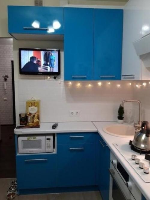 До и после ремонта кухни. 01