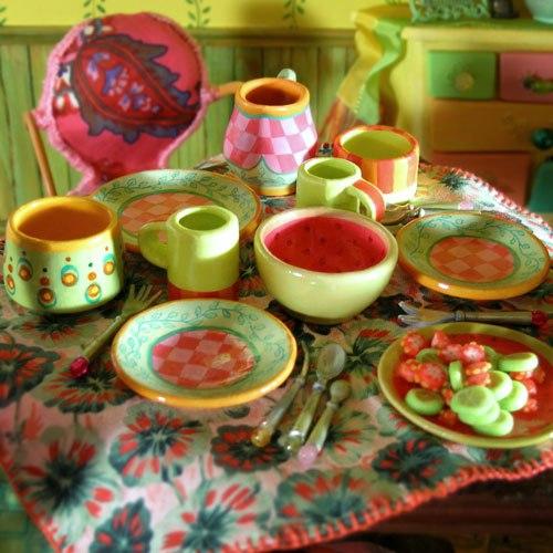 Австралийская художница Hila Rosenberg из Сиднея, удивляет своими чудесными работами, в жанре кукольной миниатюры. 05