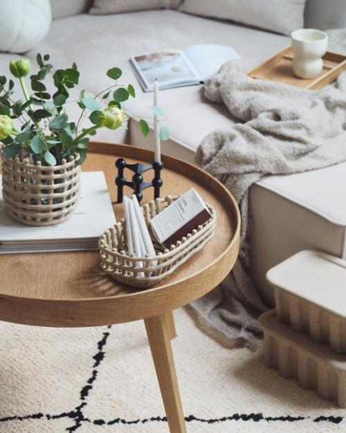 Одним из главных трендов 2024 года, несомненно, является дерево в интерьере! 06