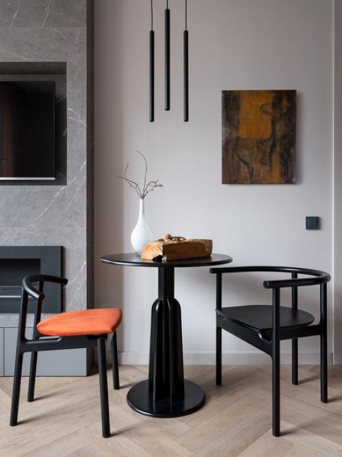 Интерьер однокомнатной квартиры 36, 3 кв. 07