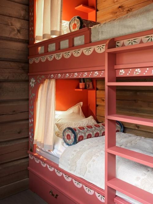 Вековое шале на шведском горнолыжном курорте оре. 08