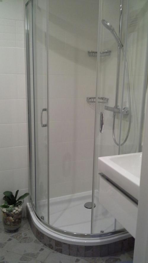 Светлая ванная комната от нашей подписчицы: 02