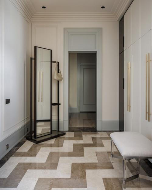 Реализованный интерьер квартиры, площадью 150 кв. 09