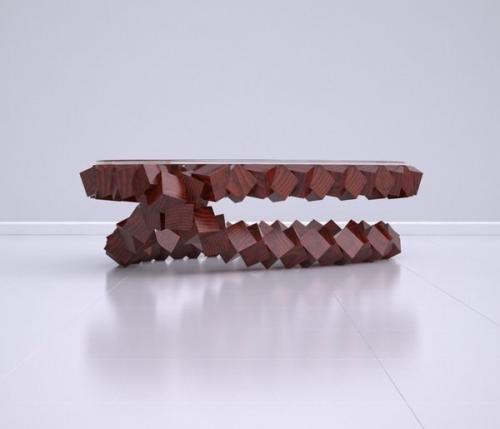 Corocotta Table by Jason Phillips / дизайн стола с историей. 01
