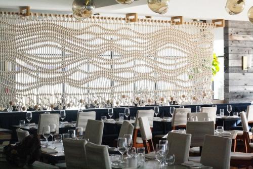 Макраме в интерьере ресторанов. 07