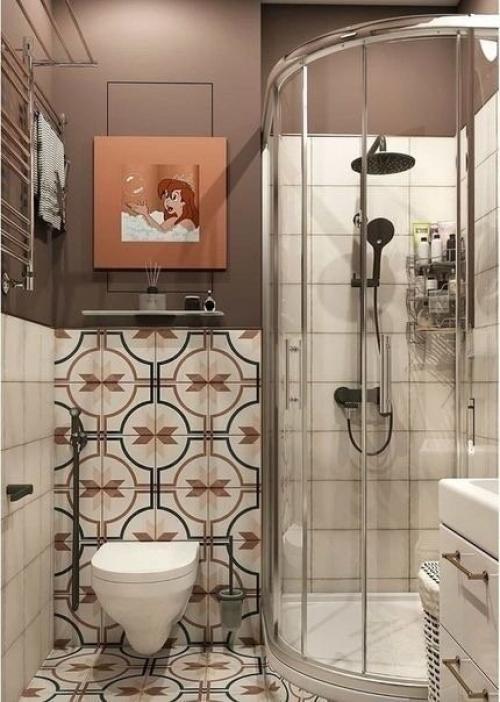 Очень стильный вариант для студии. 04