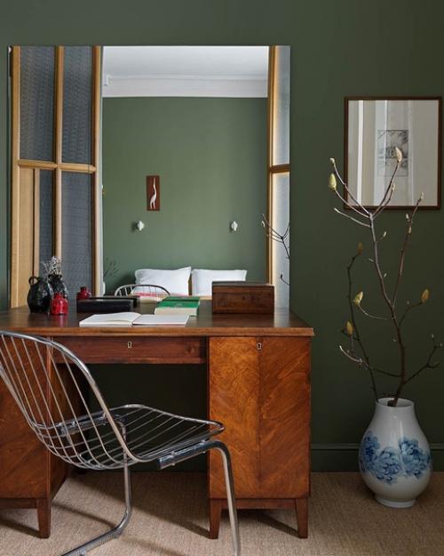 Реализованный интерьер квартиры в доме 1930-х годов в Казани, на берегу озера кабан. 02