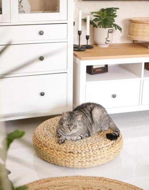 Уютный интерьер. В светлых и тёплых оттенках. 01