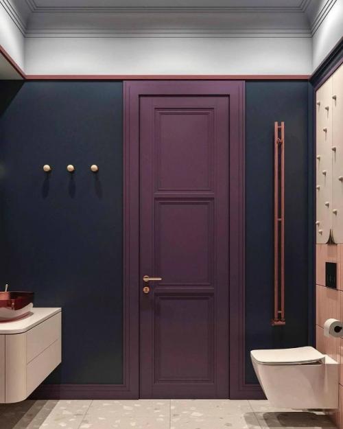 Яркая ванная с характером. 06