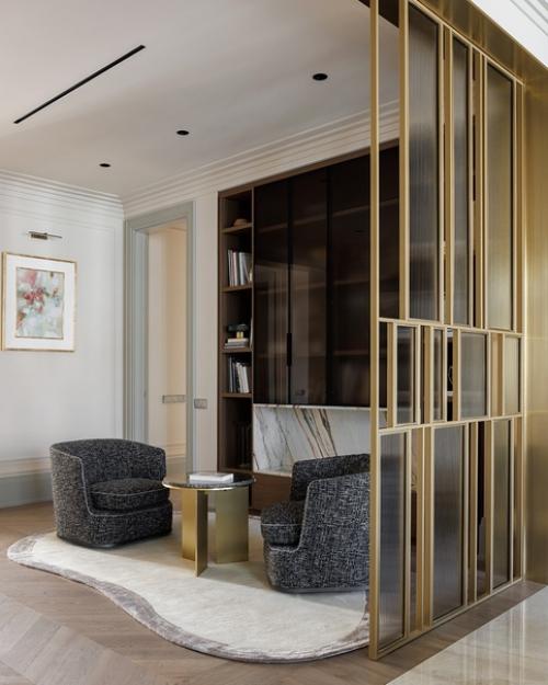 Реализованный интерьер квартиры, площадью 150 кв. 03