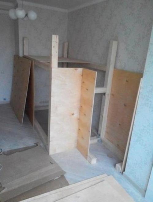 Процесс оформления кровати своими руками. 01