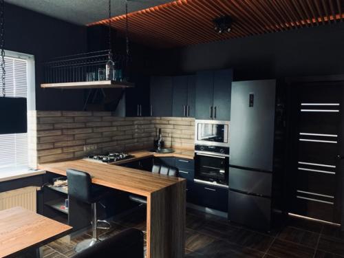 Шикарная брутальная кухня от нашего подписчика. 07